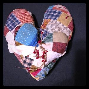 Double Heart Accent Pillows